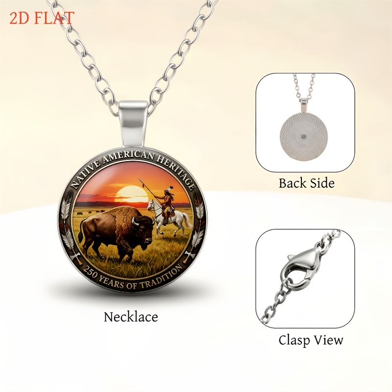 5pc Native American Heritage Jewelry Set, Light Luxury